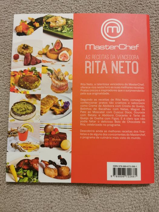 Masterchef - As Receitas da Vencedora Rita Neto