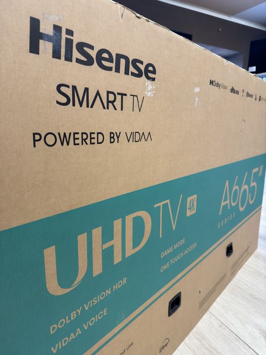 Hisense 65A6FG Новий Гарантія 1 Рік