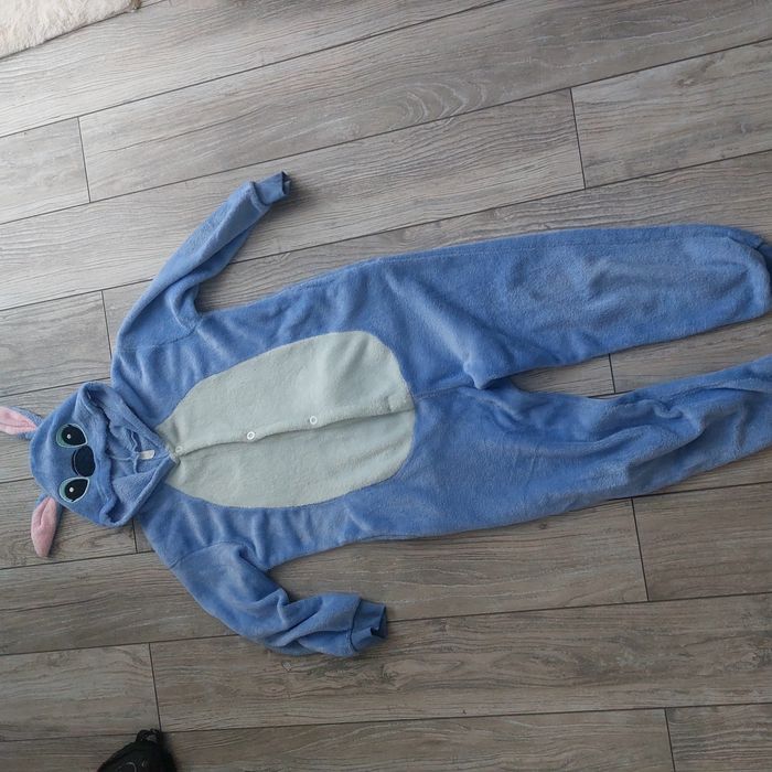 Piżama pluszową dziecięca Stitch 140