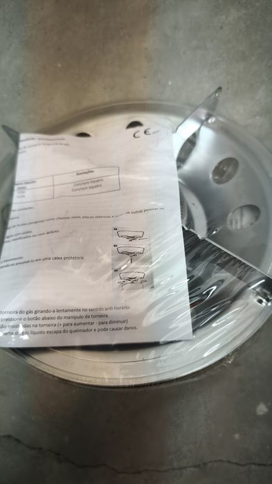 Fogareiro a gás - Super Magnum - Marca P.A.C. italiano