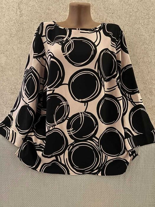 Блузки в горохи. Великі і середні розміри 54-68