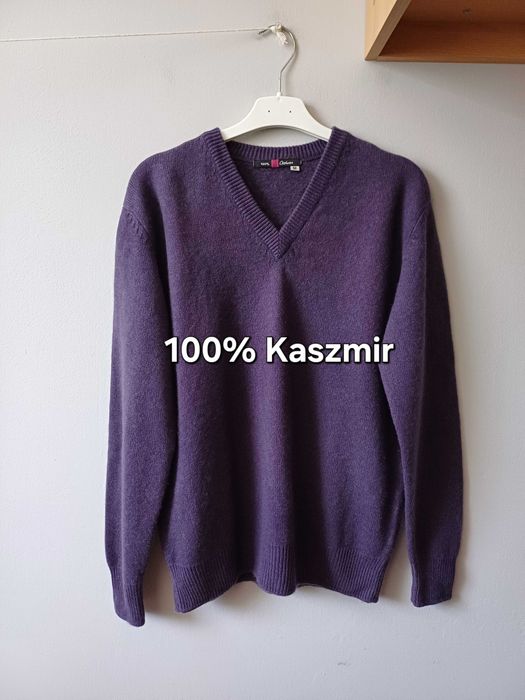 100% Cashmere kaszmirowy sweter rozmiar M