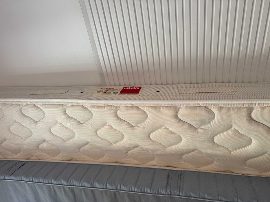 Cama de Casal 180x190 com Arrumação + Colchão Pikolin Master