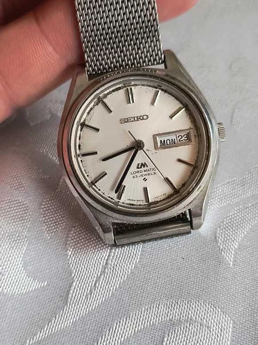 Seiko Lord Matic 5606-7070 vintage lata 60-70