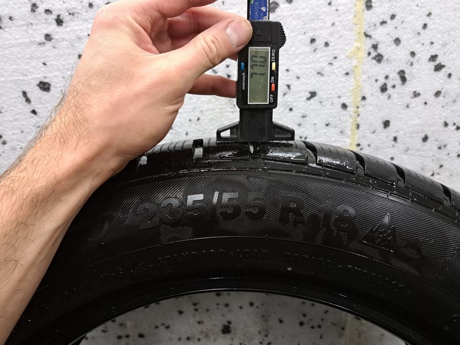 Opona Zimowa Continental  235 55/18 Conti Contact Ts815 7,80mm 2018rok