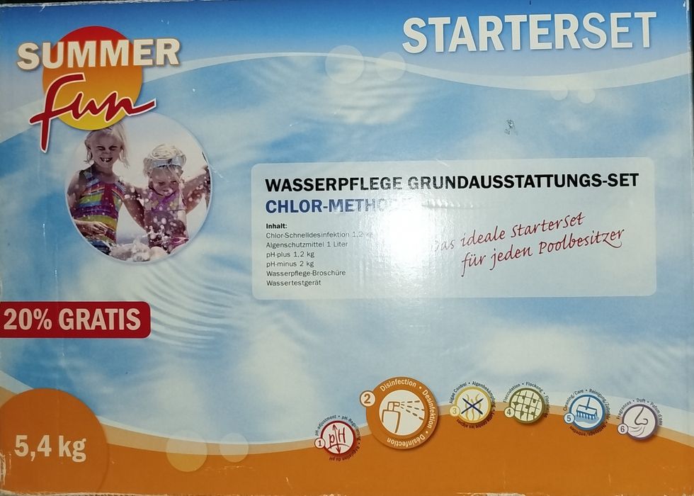 Summer fun do czyszczenia basenów, jacuzzi itp
Zastosowanie: do regula