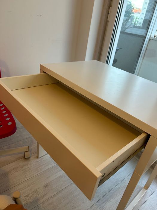 Secretaria e Cadeira Ikea Escritório Home Office Portátil
