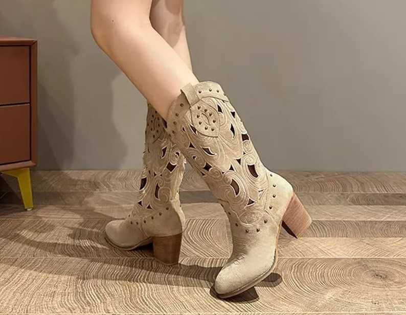 Kowbojki w 2 kolorach