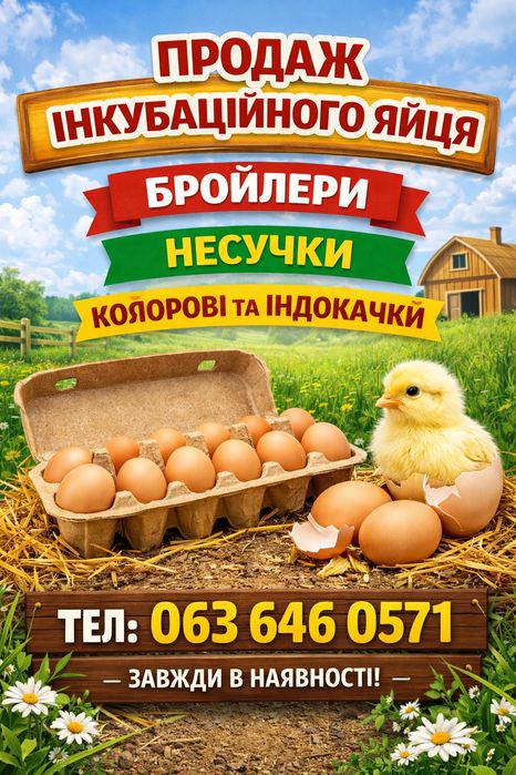 Інкубаційне яйце Ломан Браун