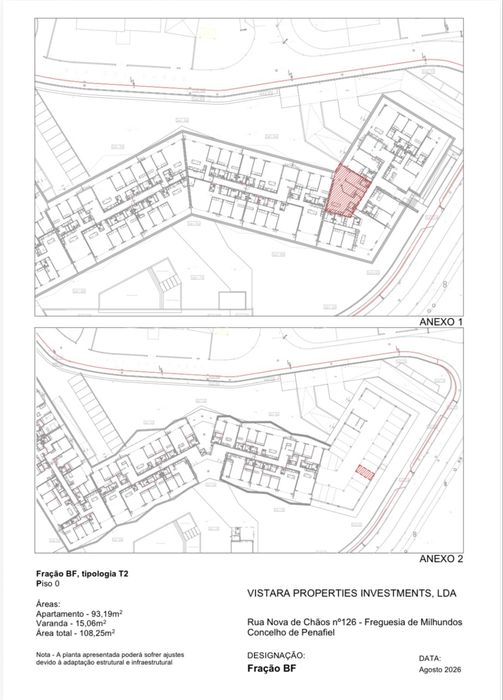 T2 penafiel sameiro predio com piscina