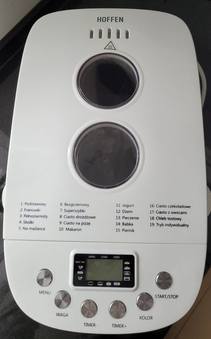 Wypiekacz nowy do chleba Hoffen