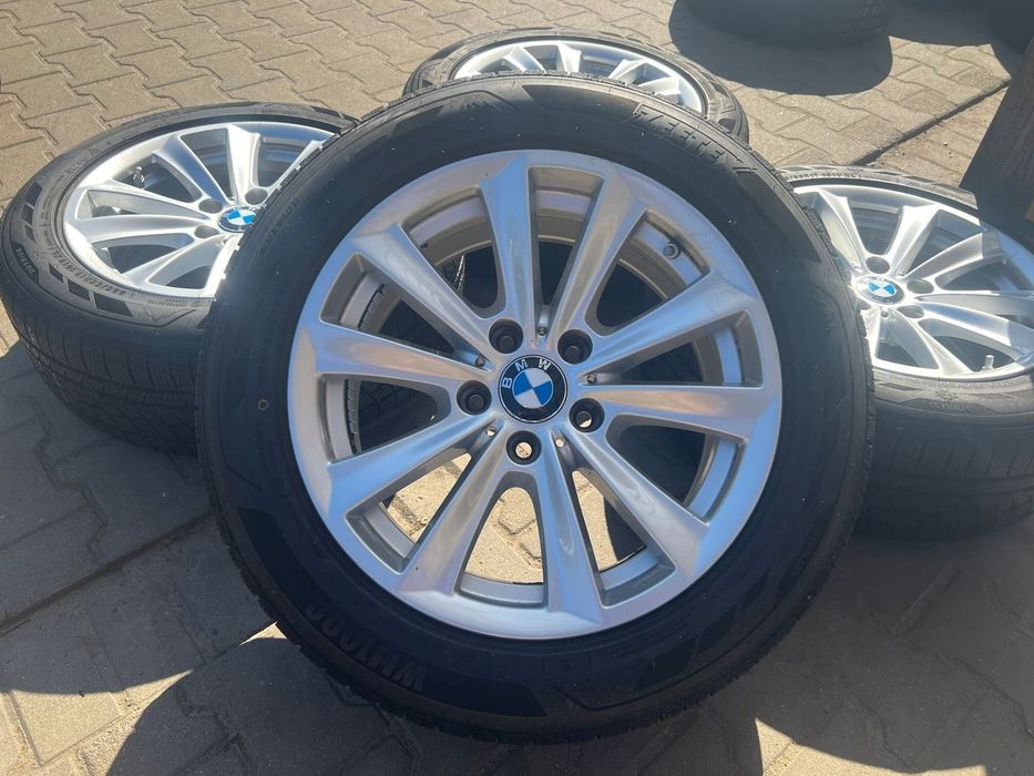 KOŁA FELGI ALU BMW F10 F11 17 5X120 ET30 ZIMA ZEETEX 225/55/17 225/55R17