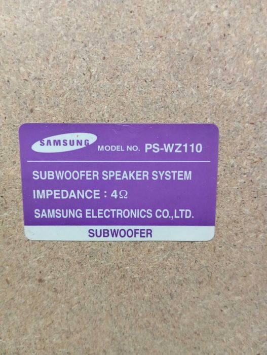 Conjunto Samsung Ps-wz110
