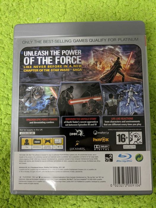 PS3 Star Wars the Force Unleashed