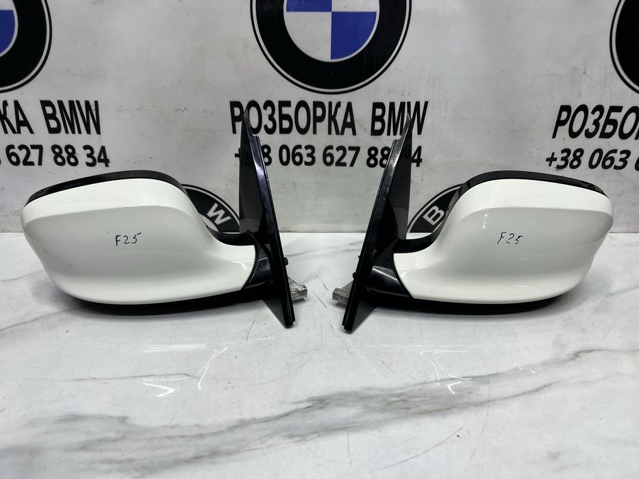 Дзеркало bmw x3 f25 a300 ліве праве електроскладання