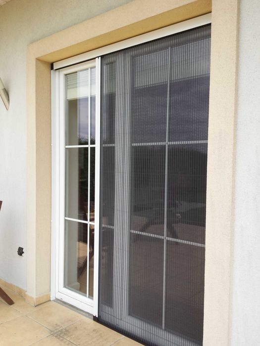 moskitiery plisowane