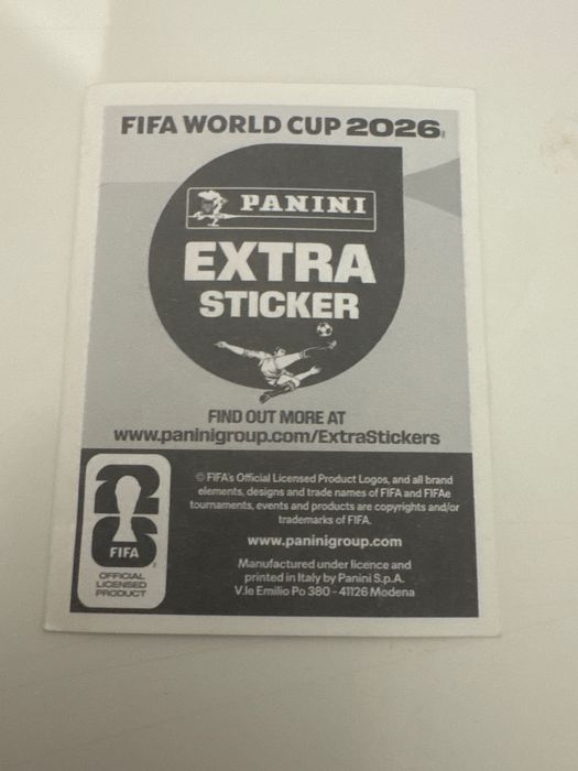 Panini FIFA Extra Sticker Alphonso Davies Rare
