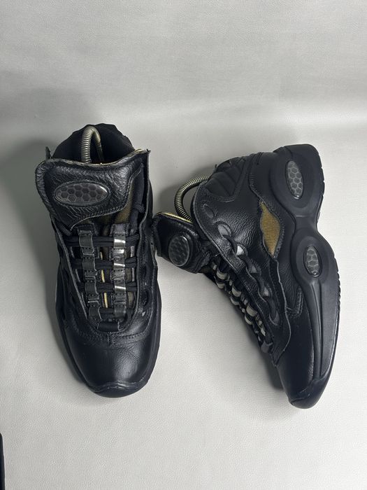 Reebok x Maison Margiela Question Mid “Memory Of”, GW5001 — pretos. Tamanho: EU 37.5 / UK 5 / US 6 / CM 24.