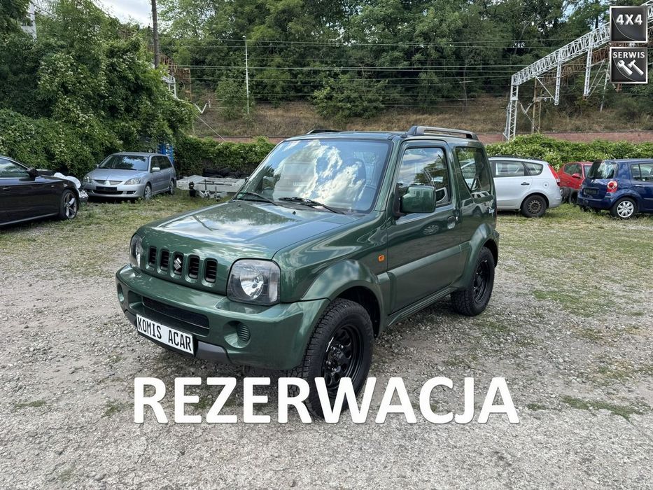 Suzuki Jimny RANGER-1.3i-86km-4x4-Bezwypadkowy-Udokumentowany Przebieg