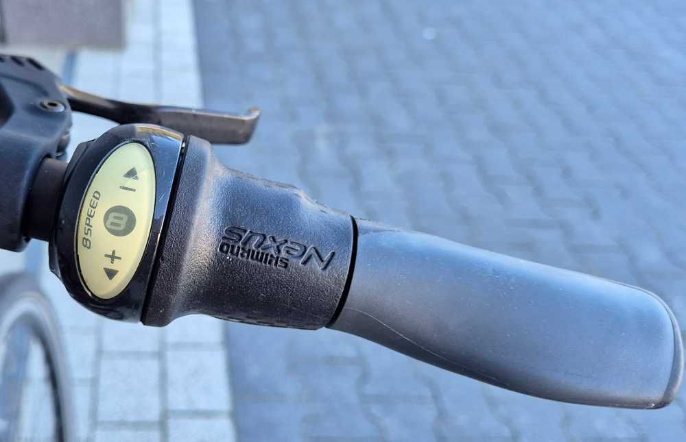 KOGA F3 Nexus 8 H57 czarny męski miejski trekkingowy rower holenderski