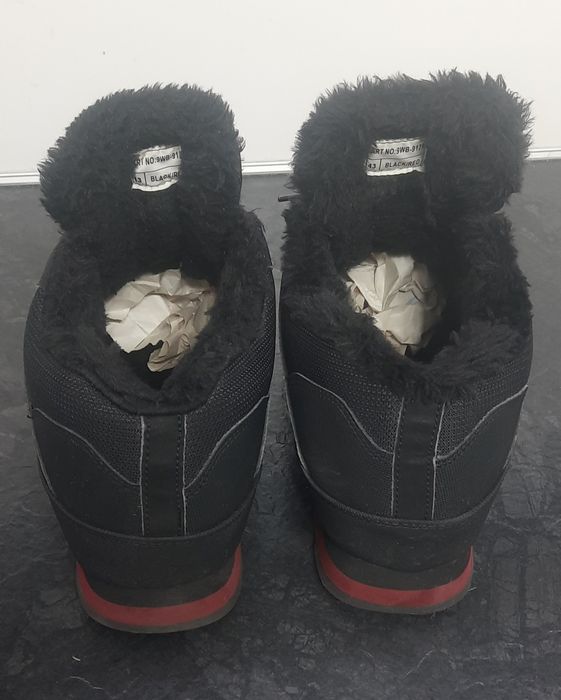 Buty trekingowe z futerkiem