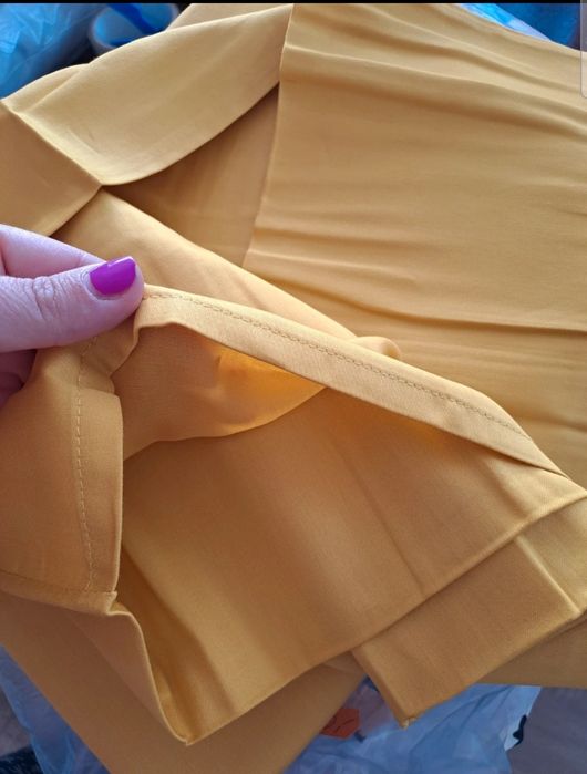 Komplet pościeli młodzieżowej Cacharel musztardowy