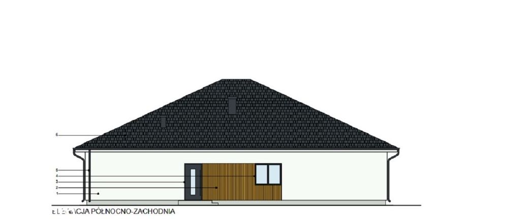 Nowoczesny Dom Parterowy Z Garażem | Wilkowice | Duża Działka 500 M²