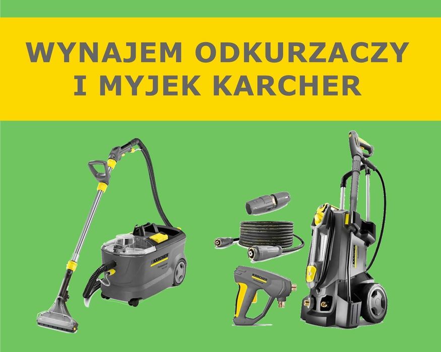Myjka wysokociśnieniowa WYNAJEM myjki HD KARCHER HDS K7 Wypożyczalnia