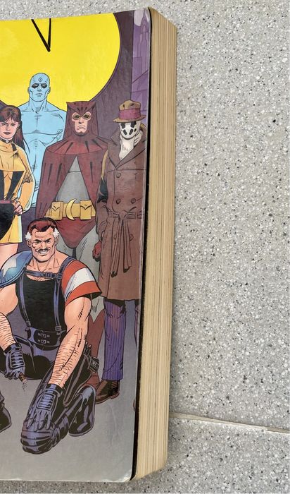 Livro BD: "Watchmen" volume 1-edição internacional, 1a impressão 2008