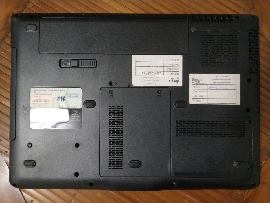 Portátil HP Pavillion dv6000 (Avariado Para Reparar Ou Peças)