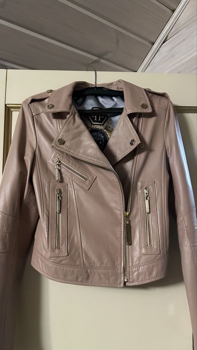 Косуха Жіноча philipp plein натуральна шкіра