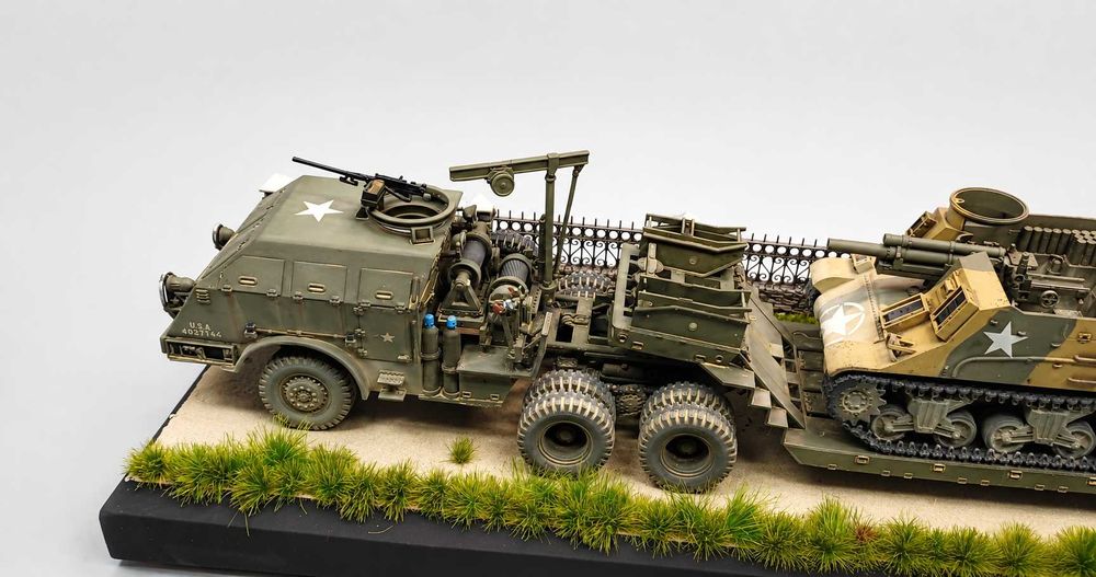 Profesjonalnie wykonany model Dragon wagon    1/48