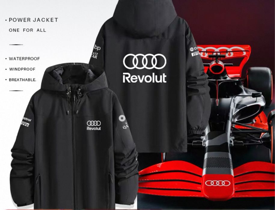 Audi casacos F1, lindissimos