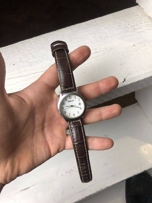 watch zegarek fielmann vintage leather