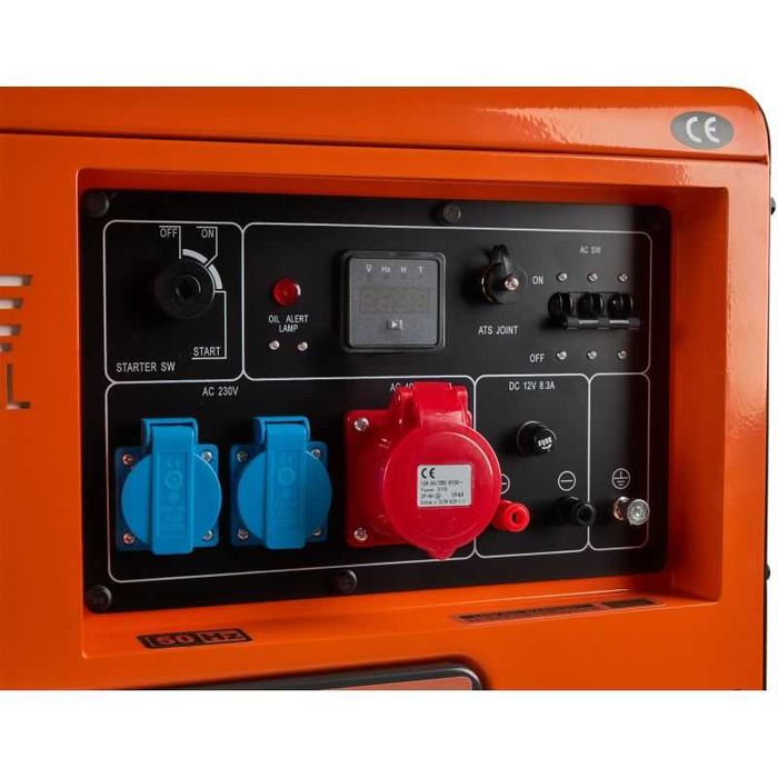 Agregat Diesel 7000W 12/230/380V + ATS