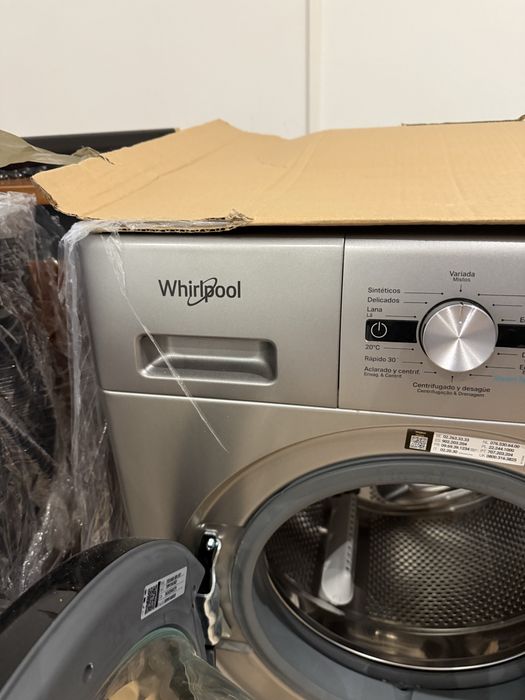 Maquina roupa whirlpool 8kg cinza COM GARANTIA