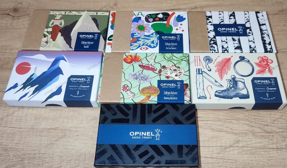 Подарункові Opinel колекційні лімітовані VIP ножі ексклюзивний вигляд
