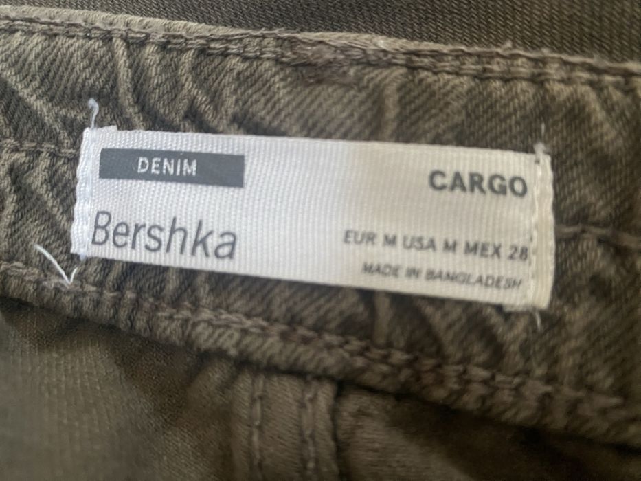 spodnie cargo jeansy