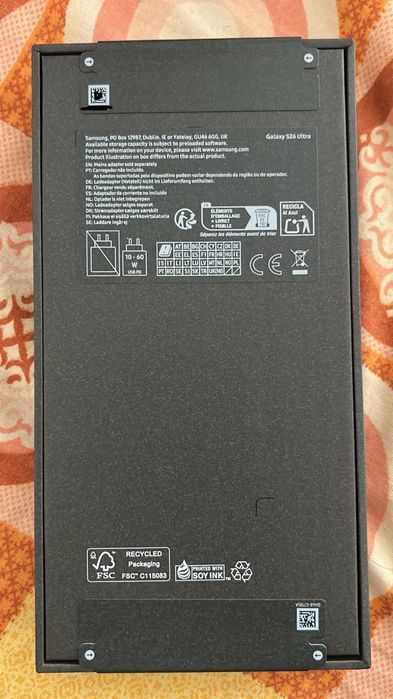 Samsung S26 Ultra 1Tb dourado