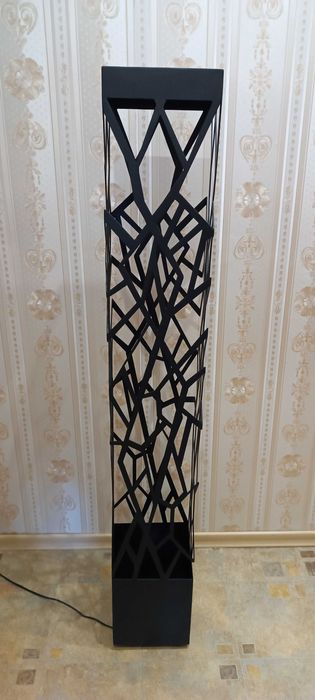 Крафтовый светильник для сада или интерьера