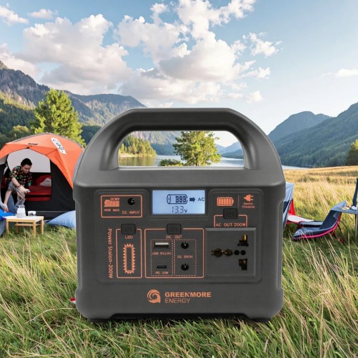 Зарядна станція GaiaRay 200W Solar Generator 153.6Wh, LiFePO4