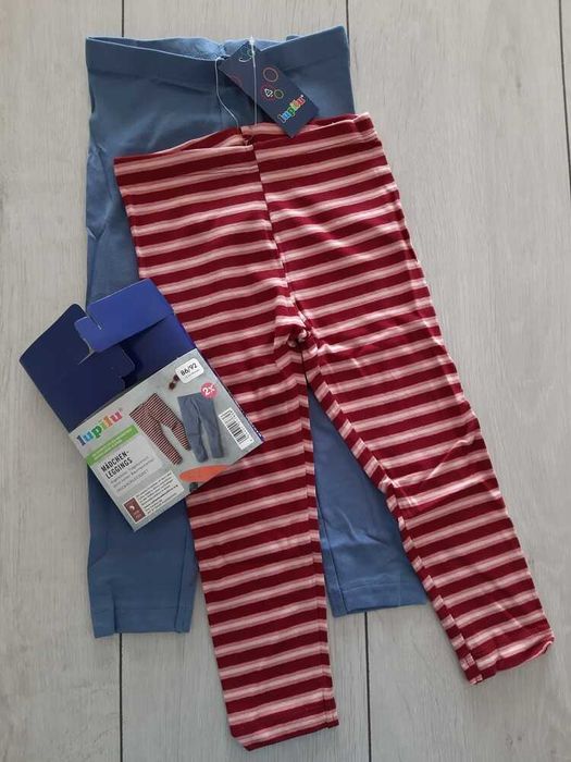 Дитячі легінси лосини Lupilu на дівчинку / набір / 86-92 см