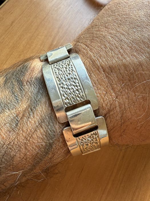 Stara srebrna bransoletka 53 gramy