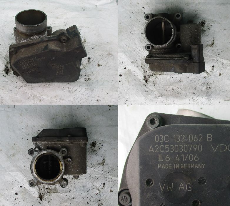 Заслонка дроссельная электрическая Skoda Volkswagen Seat Audi