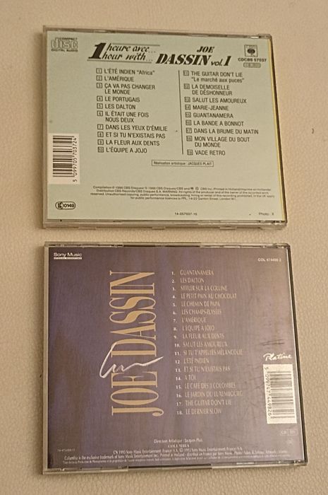 Joe Dassin - Maiores sucessos 2 CDs