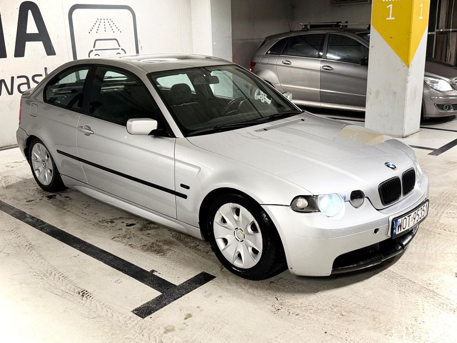 BMW E46 Compakt 1.8 Gaz M pakiet Gwint  Xenon  dyfer spaw