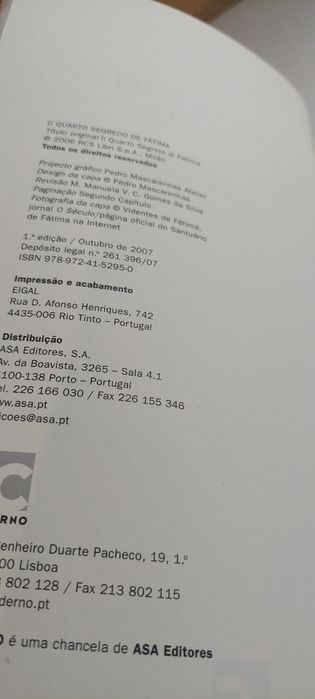 O Quarto Segredo de Fátima - Antonio Socci