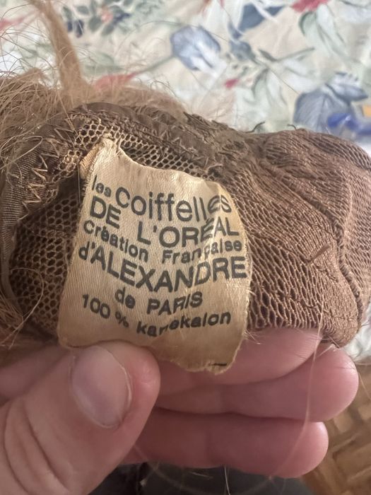 Peruca antiga les coiffelles de L’oreal criaçao francesa