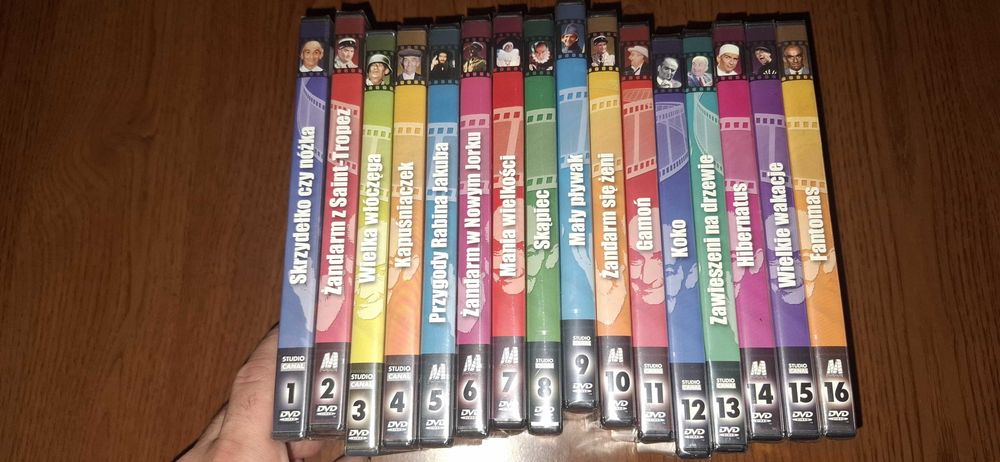Nowa zafoliowana Pełna Kolekcja Filmowa Louis de Funes  49 DVD