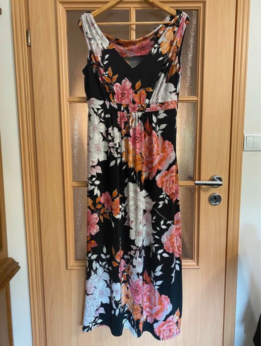 Sukienka kwiaty 14 / XL / 42 M&Co